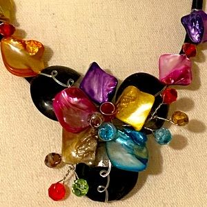 Multi color stones Necklace